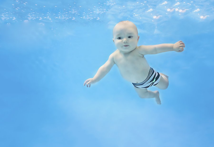 photographe bebe bordeaux aquatique